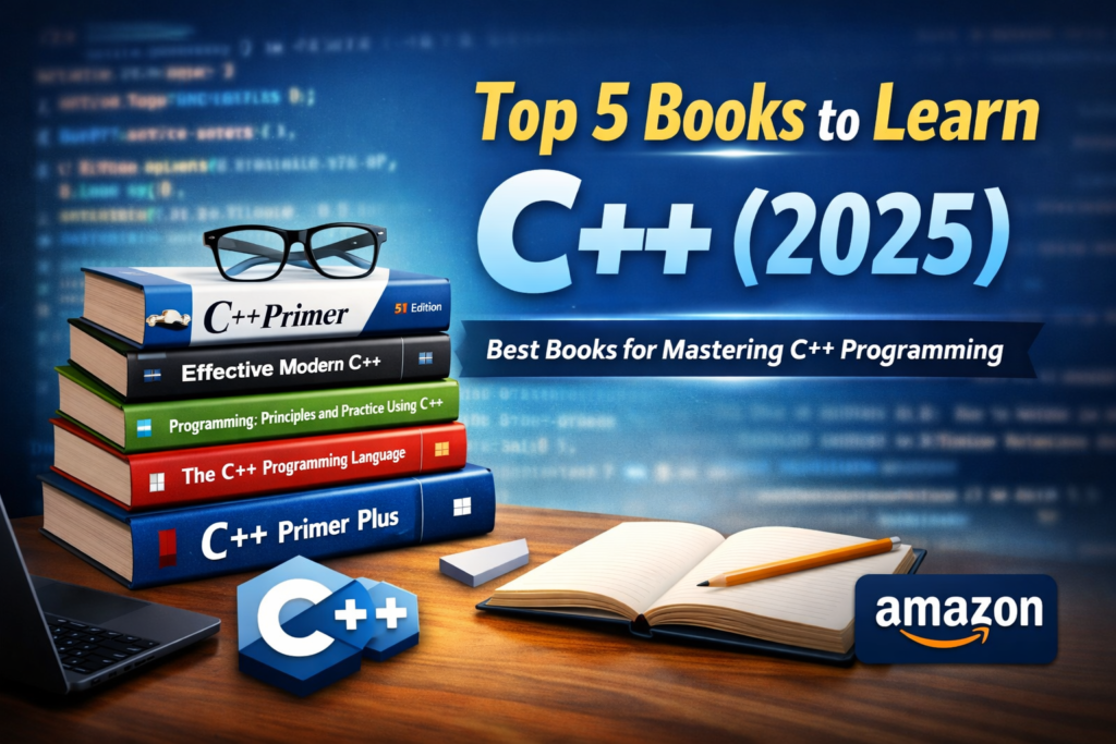 Top 5 Books to learn C++